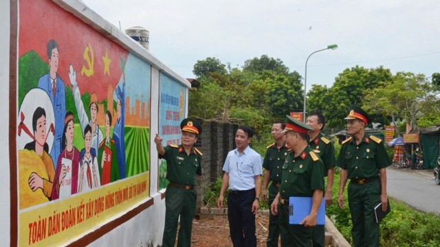 Phường Tùng Thiện triển khai nhiều công trình chào mừng Đại hội Đảng bộ lần thứ I