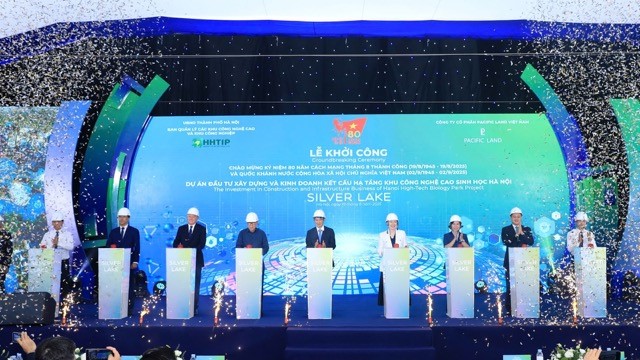 Khởi công dự án Khu Công nghệ cao sinh học Hà Nội 