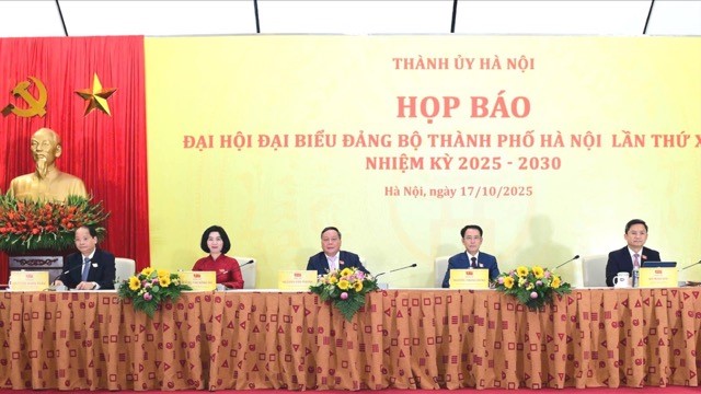 Đại hội đại biểu Đảng bộ thành phố Hà Nội thành công tốt đẹp