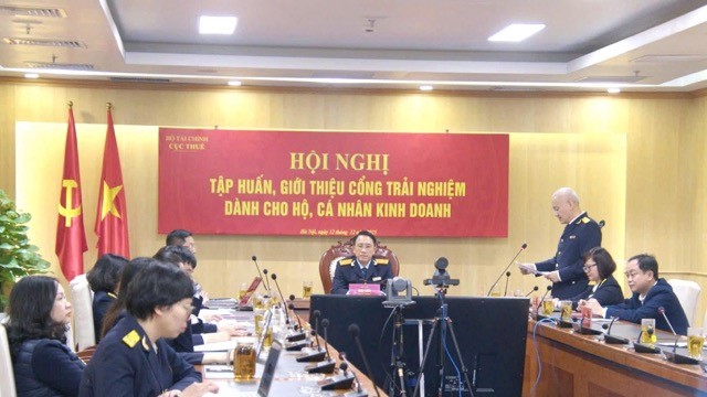 Cục Thuế tập huấn, giới thiệu Cổng trải nghiệm dành cho hộ, cá nhân kinh doanh