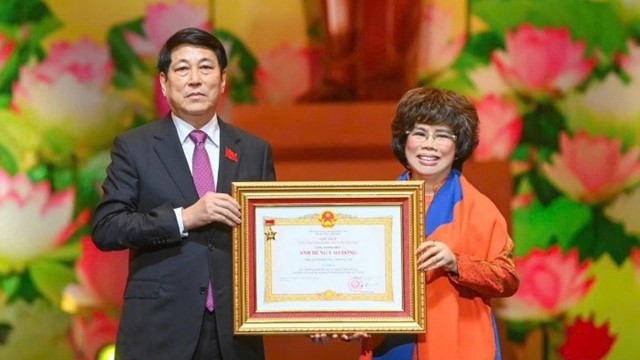 Tập đoàn TH được phong tặng danh hiệu Anh hùng Lao động