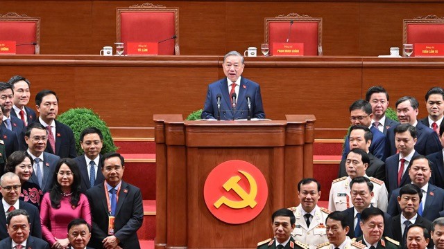 Diễn văn của Tổng Bí thư Tô Lâm tại phiên bế mạc Đại hội Đại biểu toàn quốc lần thứ XIV của Đảng Cộng sản Việt Nam