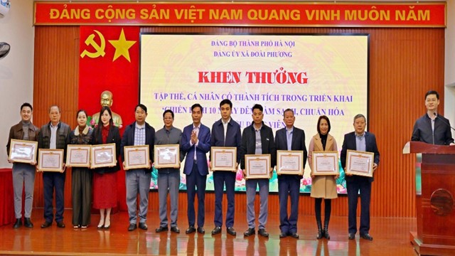 Đoài Phương tiếp tục triển khai công tác bầu cử đại biểu Quốc hội và HĐND các cấp