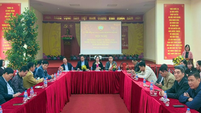 Phường Yên Nghĩa triển khai các hoạt động bầu cử và đón Tết Bính Ngọ 