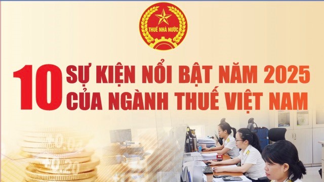 10 sự kiện nổi bật của ngành Thuế trong năm 2025