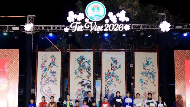 Rộn ràng “Tết Việt” phường Tùng Thiện chào Xuân Bính Ngọ 2026