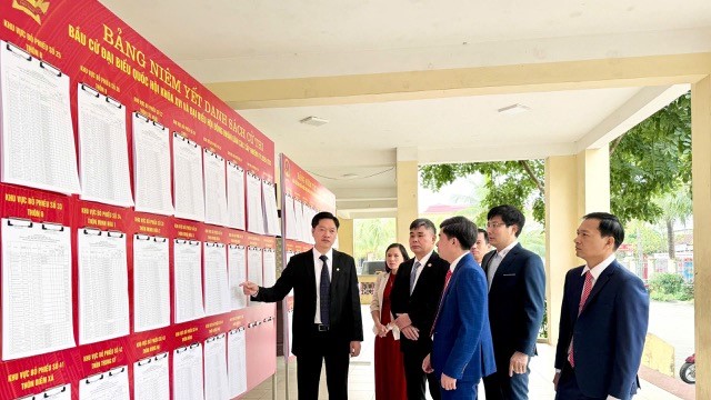 Xã Dương Hoà chủ động toàn diện chuẩn bị cuộc bầu cử đại biểu Quốc hội và HĐND các cấp