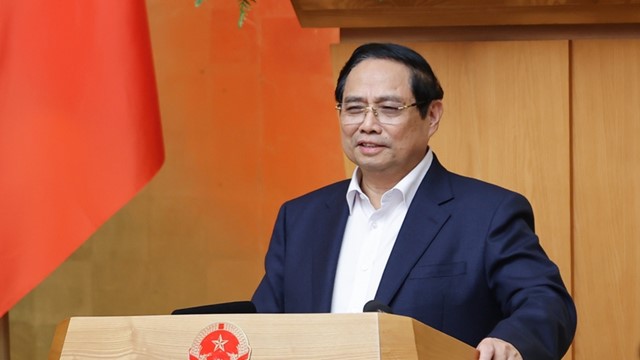 Thủ tướng Phạm Minh Chính chủ: Nỗ lực ngay từ ngày đầu, tháng đầu, quý đầu để đạt mục tiêu tăng trưởng 2 con số 