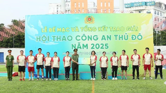 Sôi nổi Hội thao Công an Thủ đô năm 2025