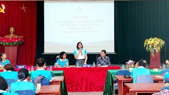 Hội LHPN phường Đông Ngạc triển khai nhiệm vụ 6 tháng cuối năm