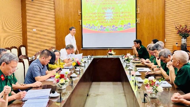 Xã Thanh Trì lấy phiếu tín nhiệm nhân sự lãnh đạo Hội Cựu Chiến binh