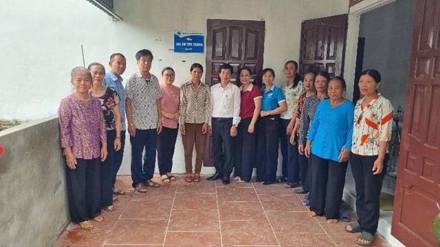 Mái ấm tình thương cho hội viên phụ nữ đơn thân khó khăn xã Vật Lại 