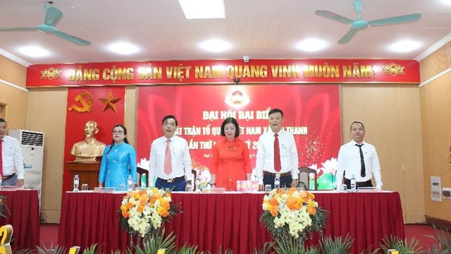 130 đại biểu dự Đại hội đại biểu MTTQ xã Đại Thanh lần thứ I, nhiệm kỳ 2025-2030