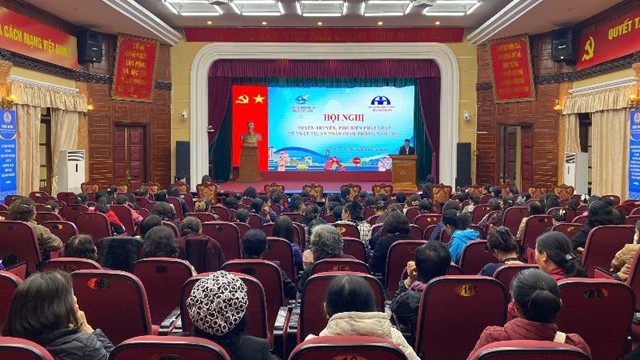 Phường Từ Liêm lan toả văn hóa giao thông đến hội viên phụ nữ