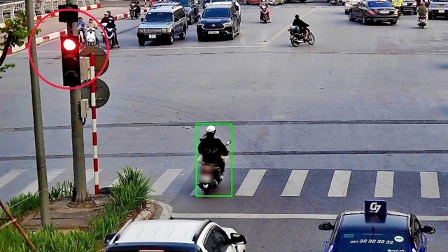  Camera AI phát hiện 393 trường hợp vi phạm trật tự an toàn giao thông