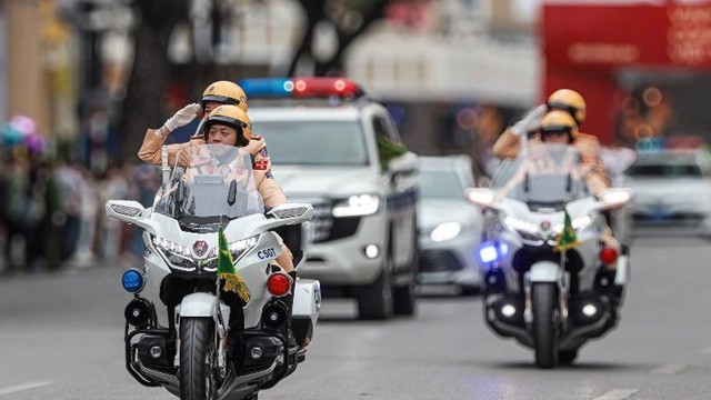 Phân luồng giao thông phục vụ Đại hội Thi đua yêu nước toàn quốc lần thứ XI nhiệm kỳ 2026 - 2031