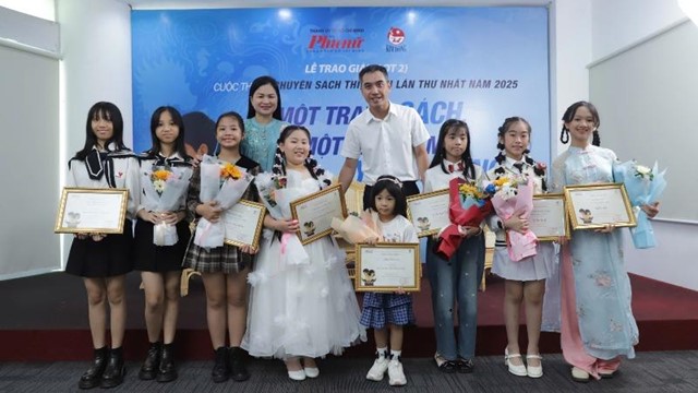 Lan tỏa hạt mầm yêu thương từ Cuộc thi Kể chuyện sách thiếu nhi lần 1 - 2025