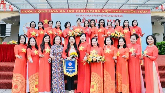 Hội LHPN phường Khương Đình: Dấu ấn nổi bật trong hoạt động Hội và phong trào phụ nữ năm 2025