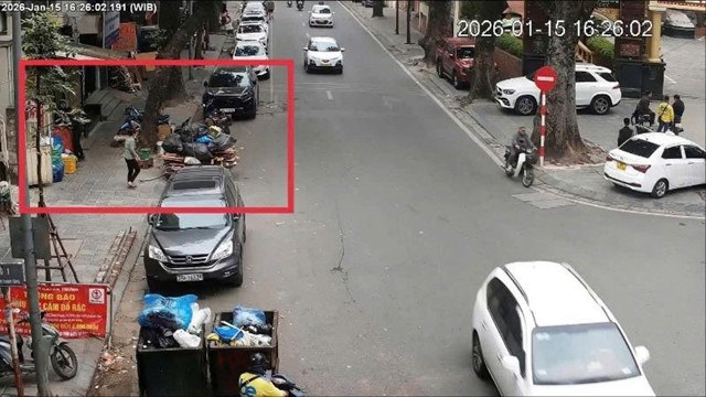 Camera AI phát hiện nhiều trường hợp vi phạm trật tự đô thị 