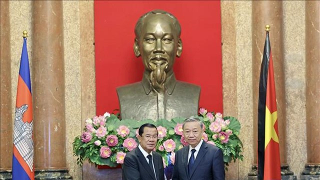Chủ tịch nước Tô Lâm: Thúc đẩy quan hệ Việt Nam-Campuchia ngày càng đi vào chiều sâu