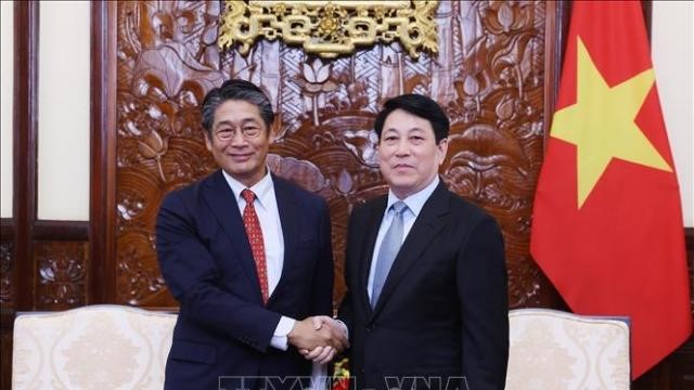 Chủ tịch nước Lương Cường tiếp Đại sứ Nhật Bản