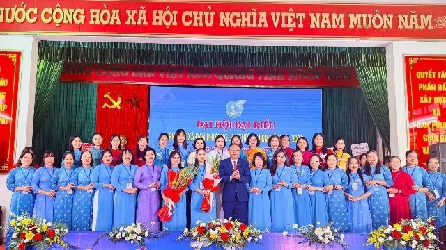 Đại hội phụ nữ xã Đan Phượng nhiệm kỳ 2025 - 2030 thành công tốt đẹp