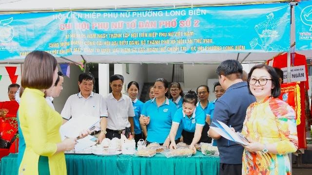 Hội LHPN phường Long Biên tổ chức “Ngày hội khởi nghiệp sáng tạo” năm 2025