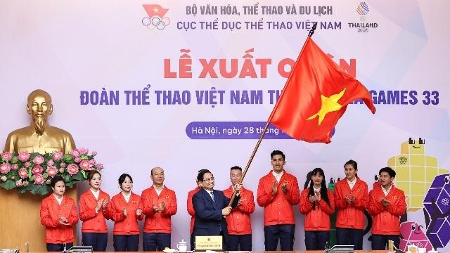 Thủ tướng: Đoàn Việt Nam dự SEA Games 33 với tinh thần thể thao cao thượng và niềm tự hào dân tộc