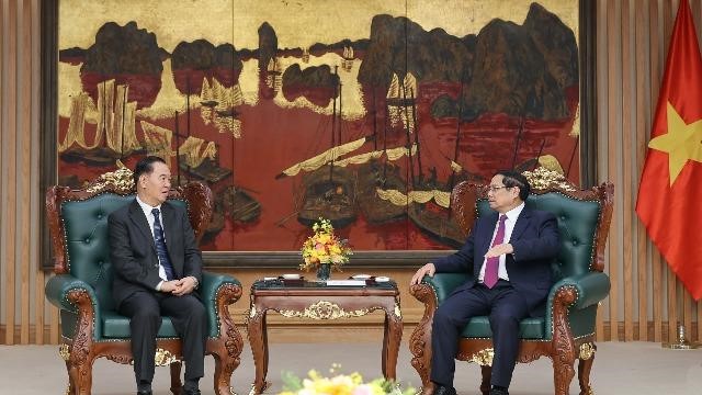 Thủ tướng Phạm Minh Chính tiếp Bộ trưởng Bộ Giáo dục và Thể thao Lào