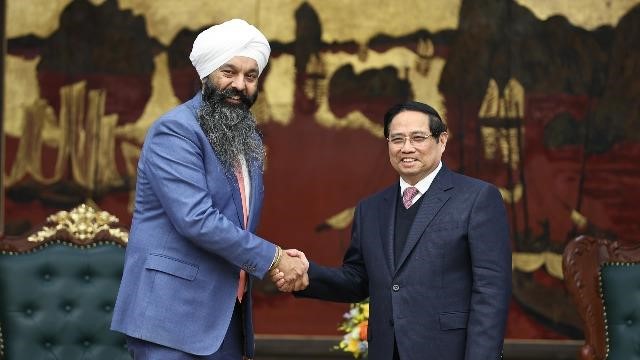 Thủ tướng Phạm Minh Chính tiếp Bộ trưởng Phát triển quốc tế Canada