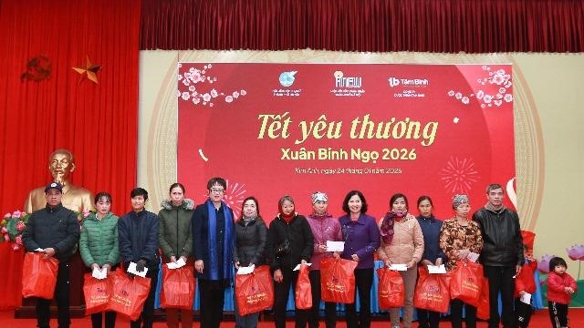 Tết yêu thương 2026: Lan tỏa sẻ chia, tiếp sức phụ nữ vững vàng đón Xuân Bính Ngọ