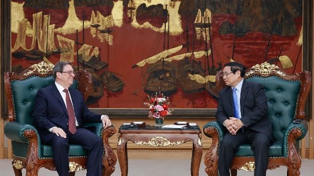 Thủ tướng Phạm Minh Chính tiếp Đặc phái viên Đảng, Nhà nước Cuba