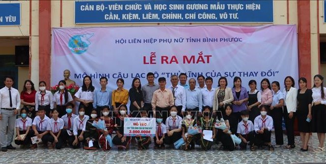 Hội LHPN tỉnh Bình Phước ra mắt CLB “Thủ lĩnh của sự thay đổi“