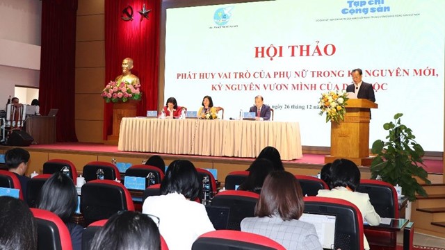 Phát huy vai trò của phụ nữ trong kỷ nguyên mới, kỷ nguyên vươn mình của dân tộc