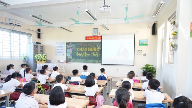 Xã Phù Đổng, TP Hà Nội: Hơn 20.000 học sinh tham dự Lễ khai giảng năm học mới 2025-2026