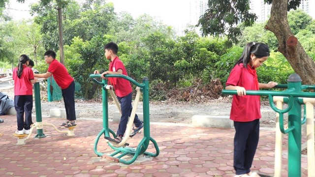 Xã Bát Tràng, TP Hà Nội: Khánh thành công trình thanh niên “Sân chơi thanh thiếu nhi”
