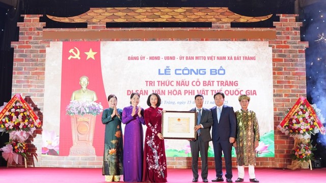 “Tri thức nấu cỗ Bát Tràng” vào Danh mục Di sản văn hóa phi vật thể quốc gia
