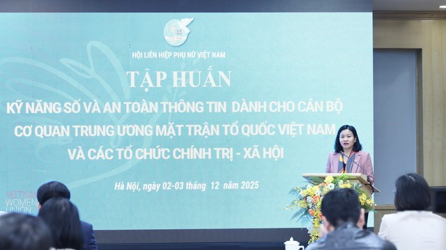 Nâng cao năng lực số cho đội ngũ cán bộ Cơ quan Ủy ban Trung ương MTTQ Việt Nam và các tổ chức chính trị - xã hội