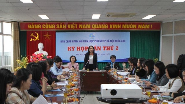 Kỳ họp lần thứ 2, Ban Chấp hành Hội LHPN Hà Nội khóa XVII: Thông qua nhiều nội dung quan trọng mở đầu cho nhiệm kỳ mới