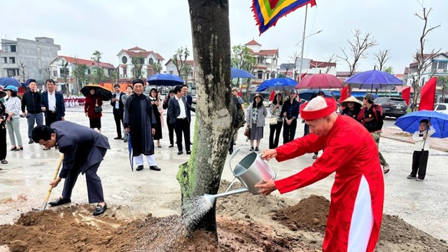 Xã Bát Tràng phấn đấu trồng mới hơn 3.200 cây xanh năm 2026