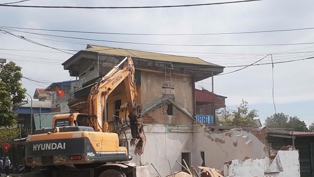 Xã Đoài Phương hoàn thành giải phóng mặt bằng dự án tỉnh lộ 418