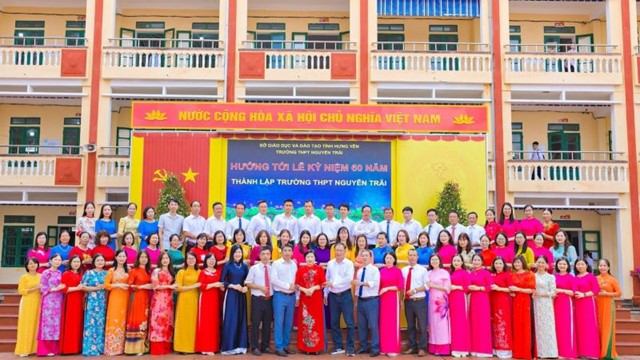 Trường THPT Nguyễn Trãi (Hưng Yên): 60 năm hành trình khát vọng đổi mới!