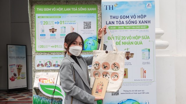 Ngày Môi trường thế giới, mang vỏ hộp sữa đi đổi quà