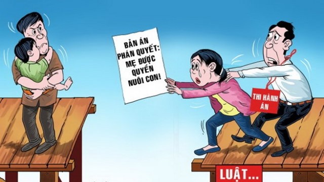 Tranh chấp quyền nuôi con sau ly hôn
