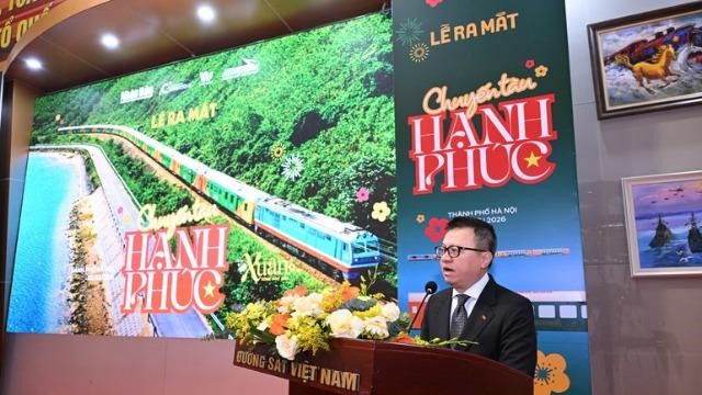 Báo Nhân Dân ra mắt “Chuyến tàu hạnh phúc“: Hành trình nhân văn chào Xuân mới