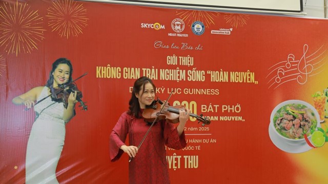 Nghệ sĩ viola quốc tế Nguyệt Thu và hành trình kiến tạo không gian nghệ thuật mới tại Hà Nội, lan tỏa yêu thương bằng âm nhạc và ẩm thực Việt