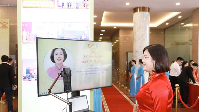 Ứng dụng công nghệ tại Đại hội đại biểu MTTQ Việt Nam TP Hà Nội