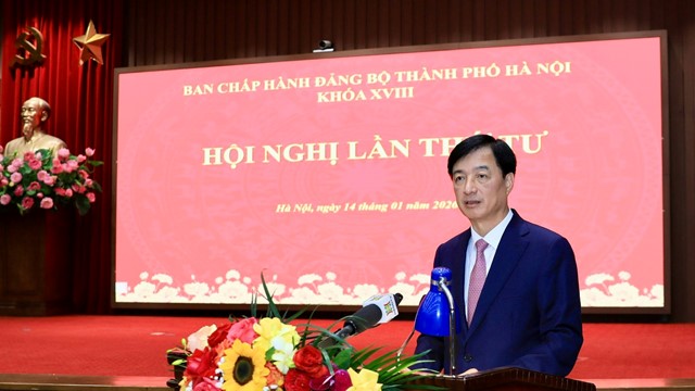 Hội nghị lần thứ Tư Ban Chấp hành Đảng bộ thành phố khóa XVIII có nhiều nội dung quan trọng phát triển Thủ đô