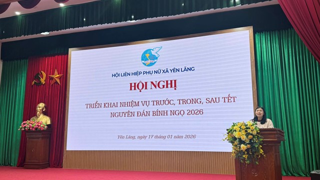 Hội LHPN xã Yên Lãng: Phát huy vai trò góp phần đưa phong trào Hội ngày càng vững mạnh