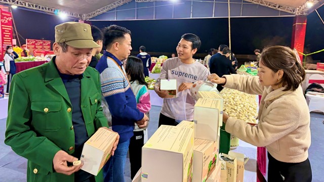 Nguồn cung dồi dào, thị trường ổn định: Người dân Thủ đô yên tâm mua sắm Tết